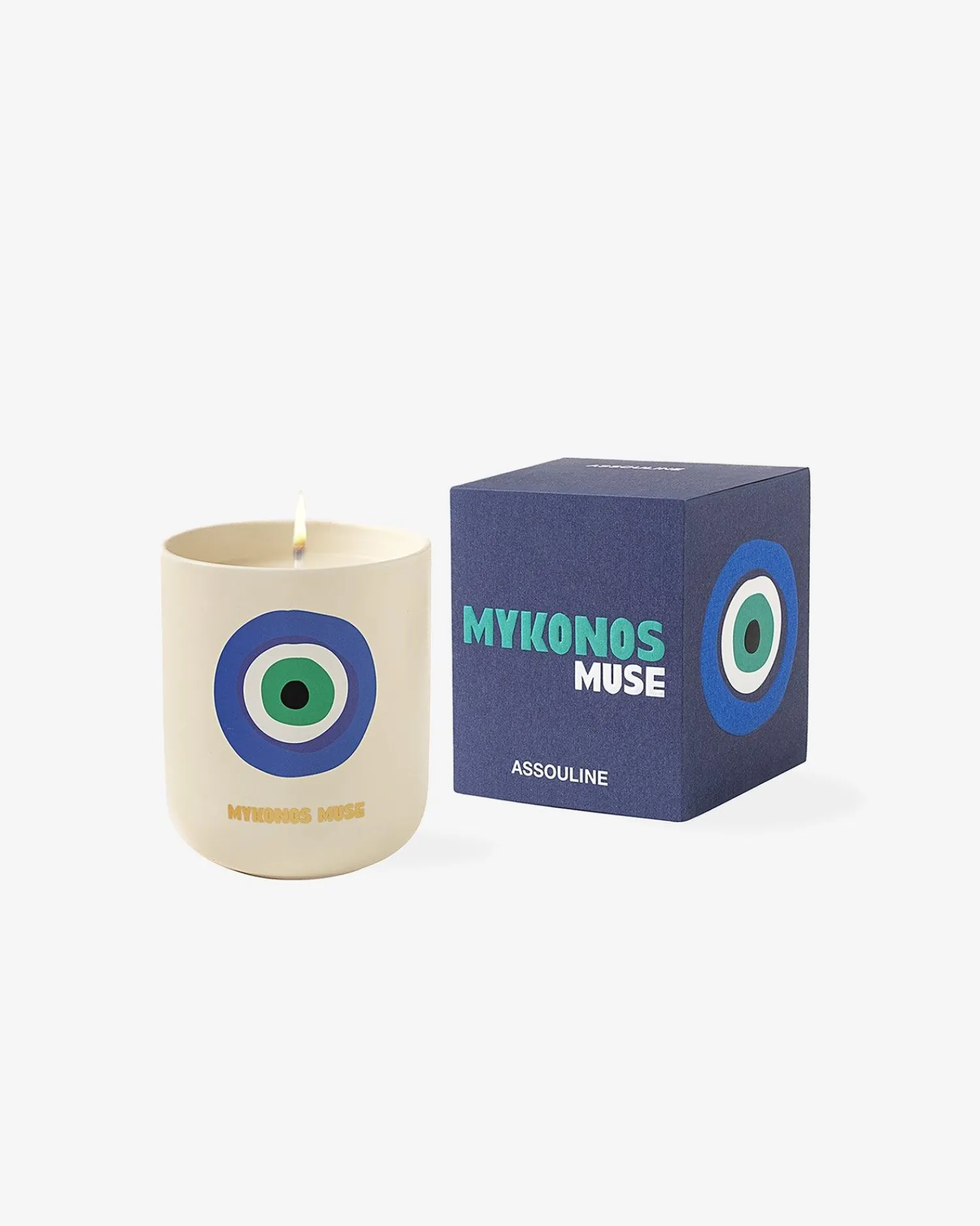 Mykonos Muse - Travel From Home Candle^ASSOULINE