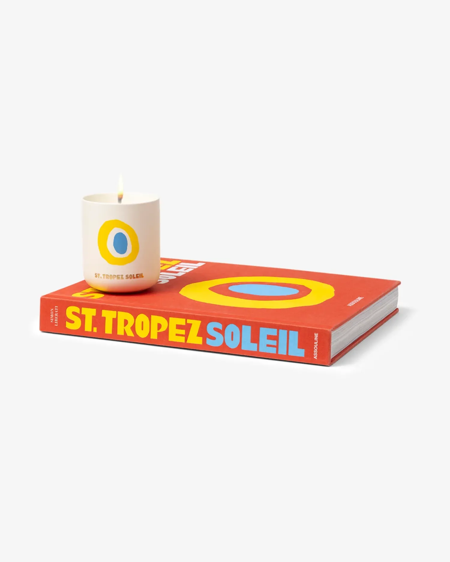 St. Tropez - Candle and Book Gift Set^ASSOULINE Discount